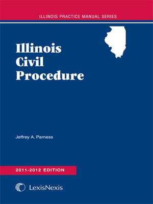cover image of Illinois Civil Procedure